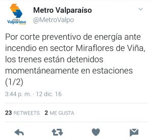 merval por incendio viña