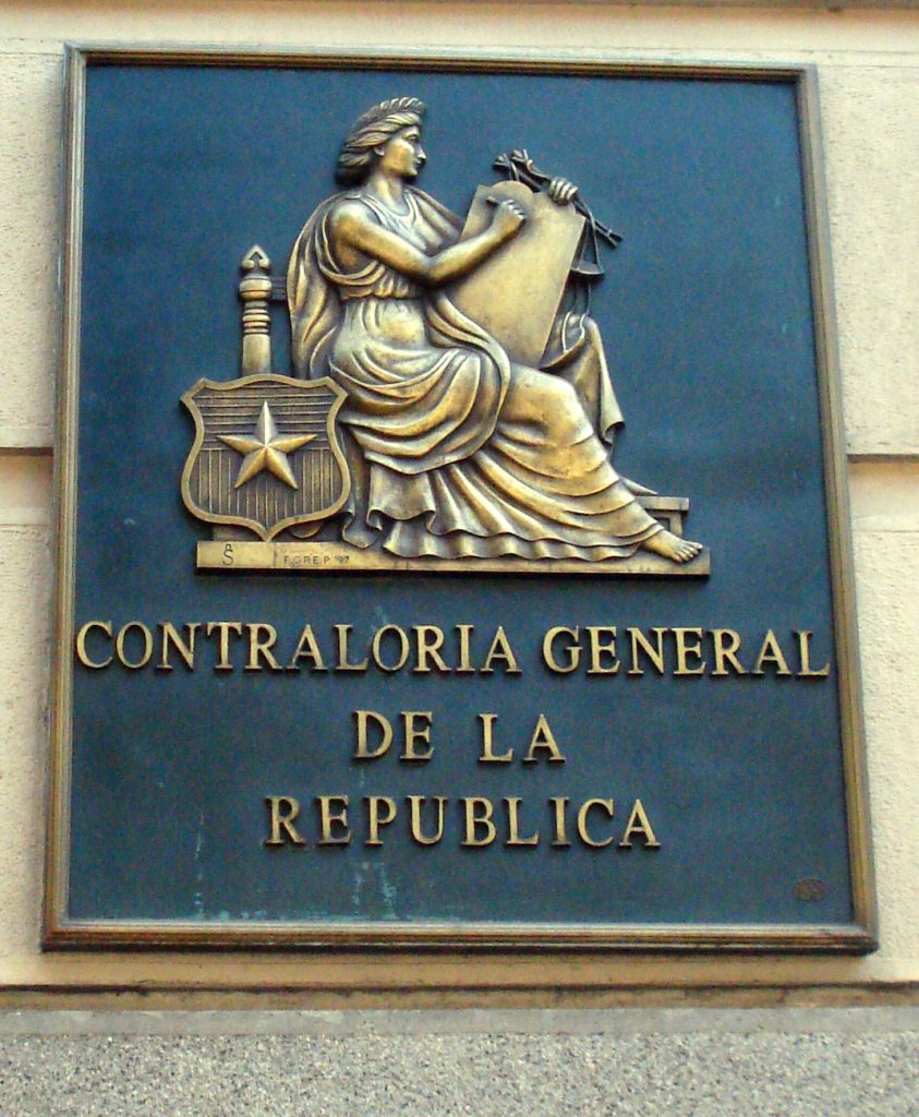 Contraloría General de la República de Chile.