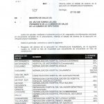 Informe del Ministro de Salud a la Comisión de Salud de la Cámara de Diputados.