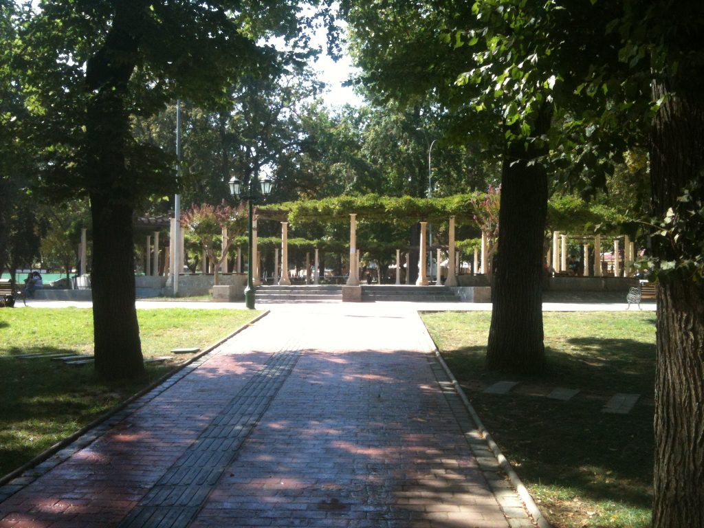 Parque Brasil, Limache - Pérgola.